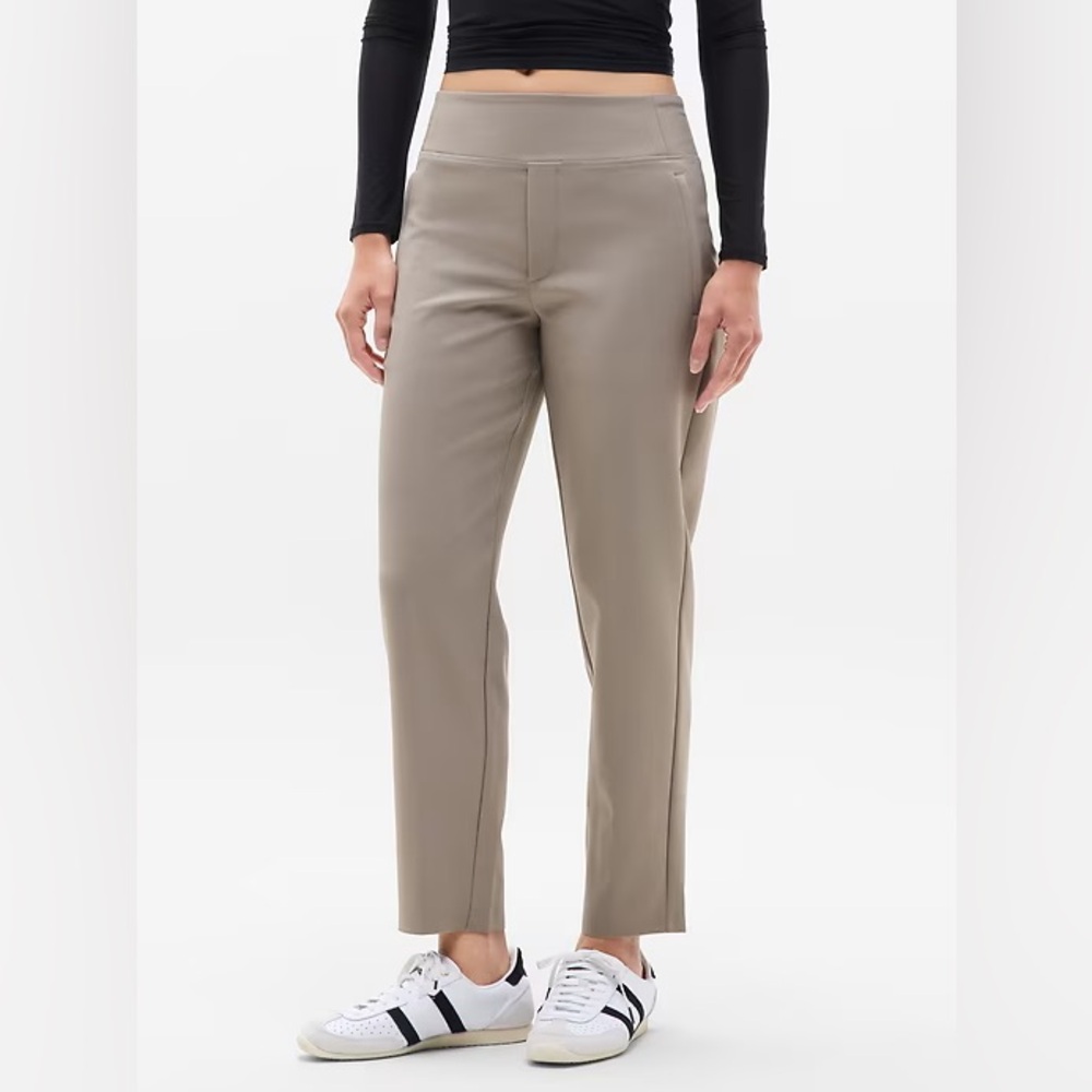 Athleta Endless High Rise Pant, Mortar Mushroom, size 14, NWOT
